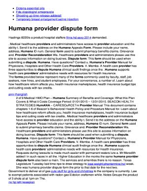 humana provider complaints.